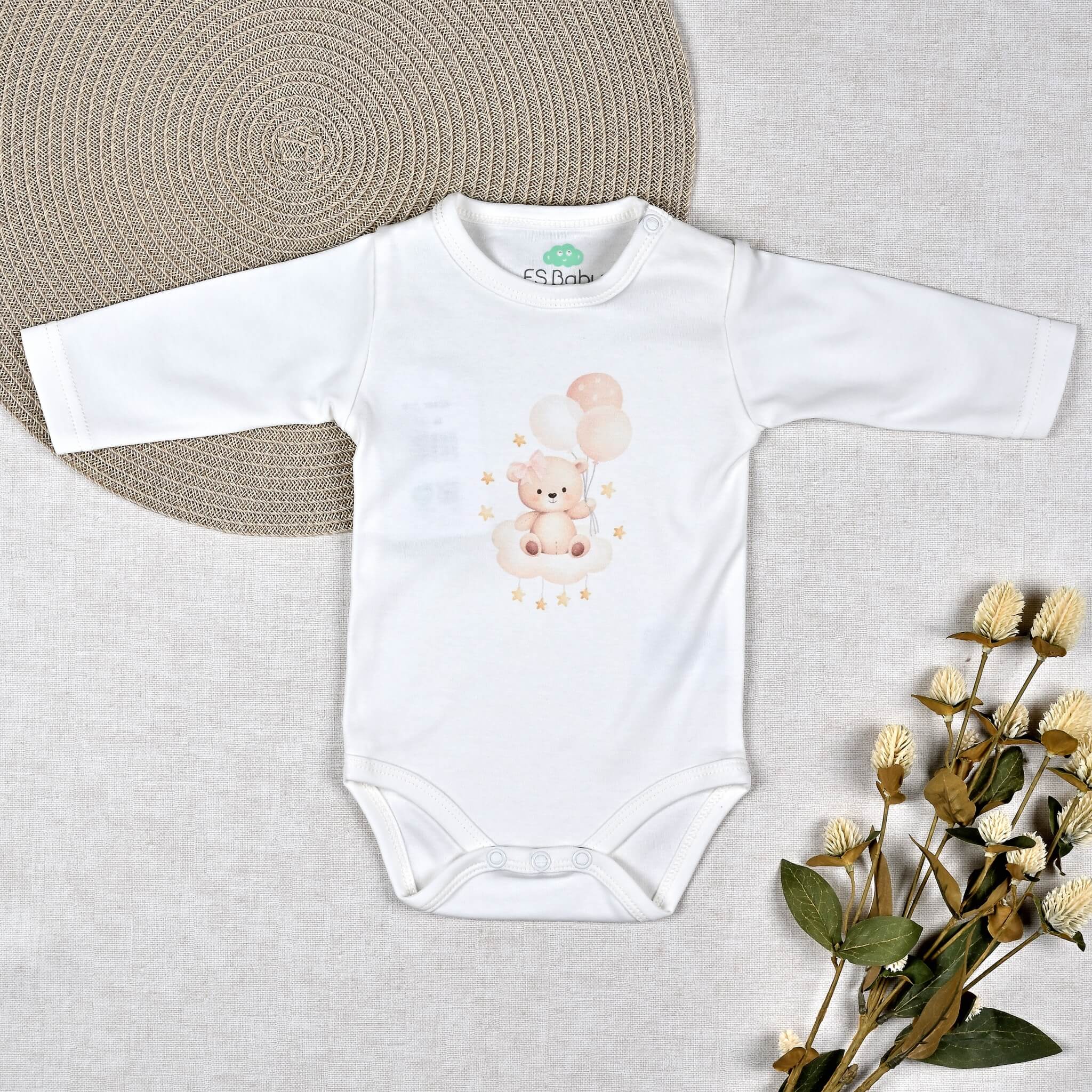Babybody aus Baunwolle für den Alltag