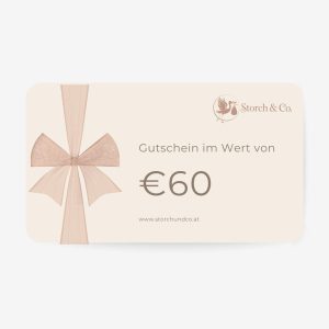 Geschenkgutschein 60 Euro