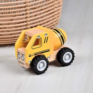 Betonmischer aus Holz – zum Schieben und freien Spielen